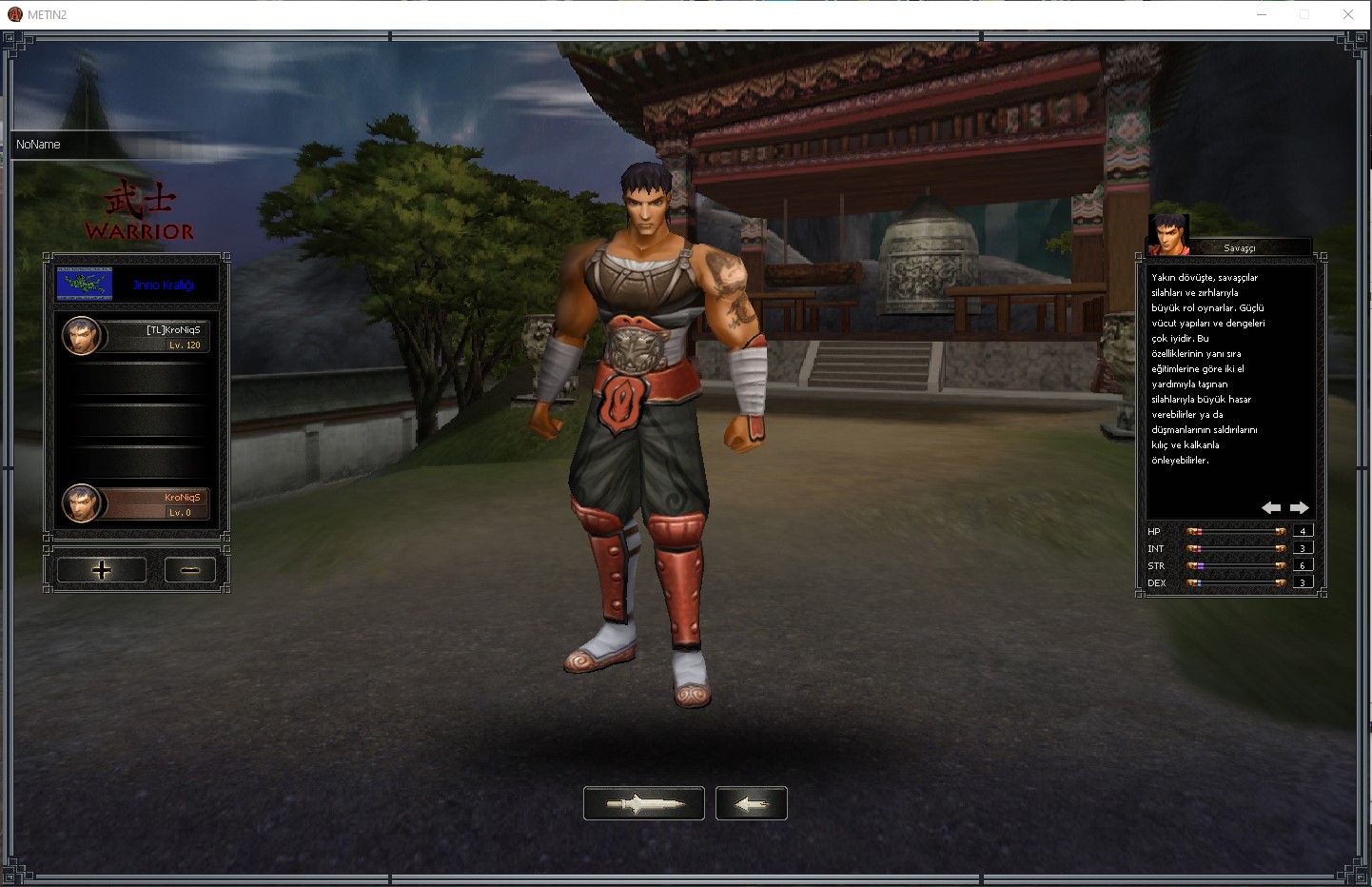 KARAKTER SELECT